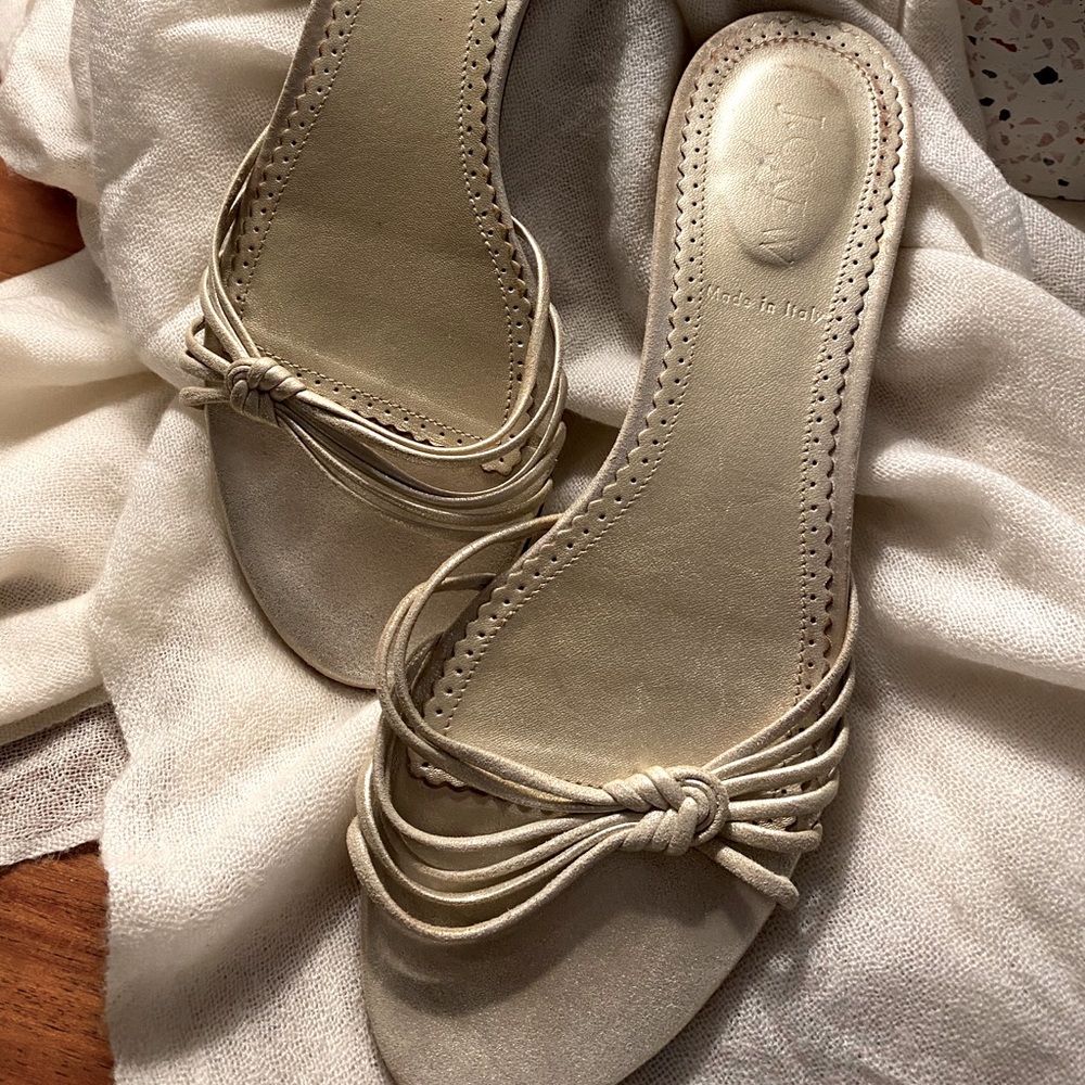 J Crew Slip on sandals